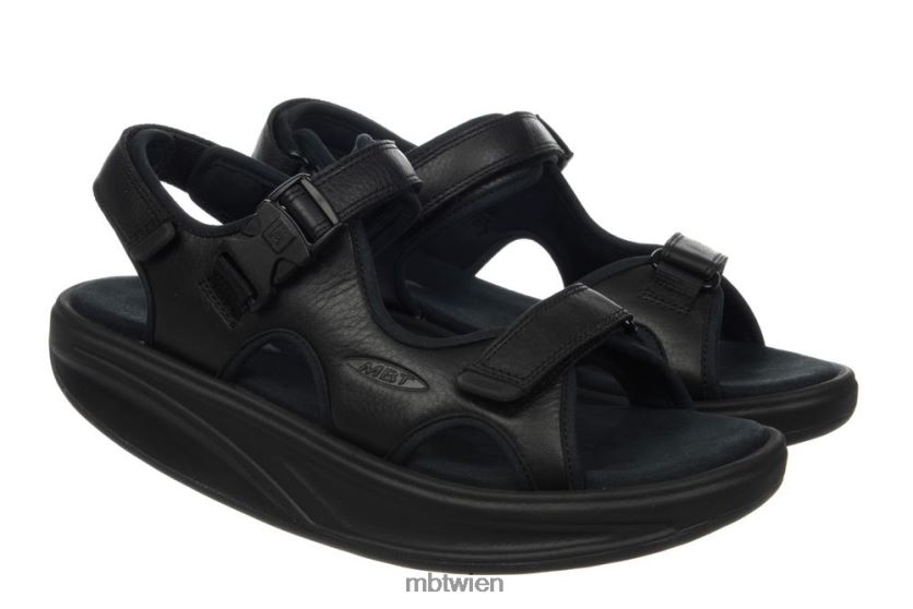 bei MBT Männer Kisumu 3s Sandalen Sandalen Schwarz X6422077