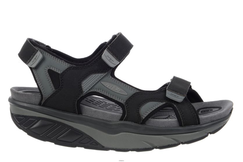 bei MBT Männer Saka 6s Sport Sandalen schwarz/anthrazit X6422076