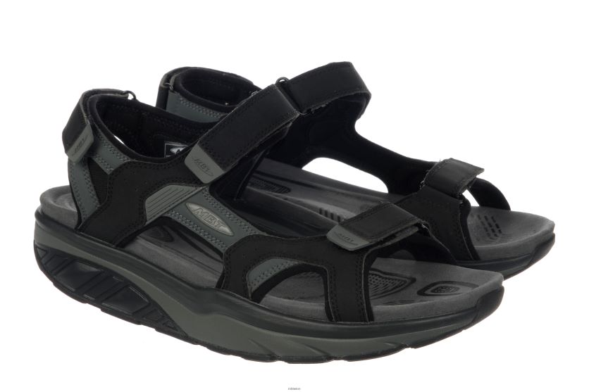 bei MBT Männer Saka 6s Sport Sandalen schwarz/anthrazit X6422076