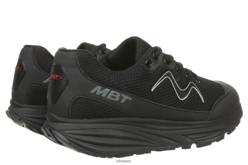bei MBT Männer Sport 1 Wanderschuhe Schwarz X6422071
