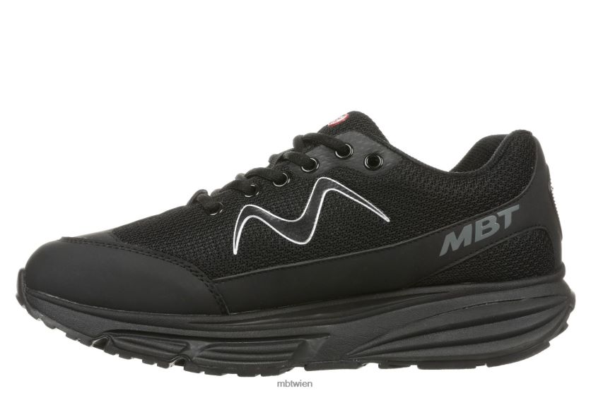 bei MBT Männer Sport 1 Wanderschuhe Schwarz X6422071