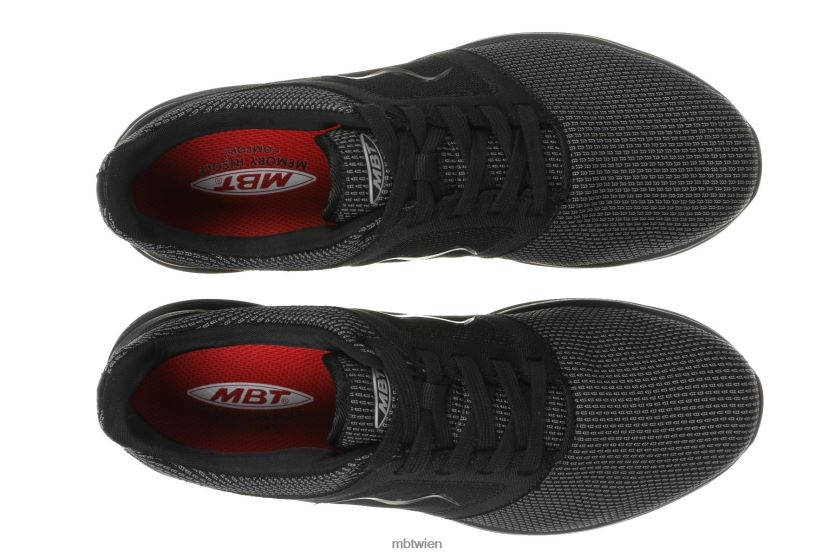 bei MBT Männer Yoshi Wanderschuhe Schwarz X6422073