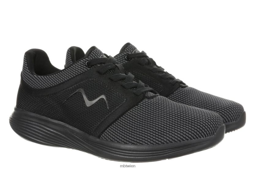 bei MBT Männer Yoshi Wanderschuhe Schwarz X6422073