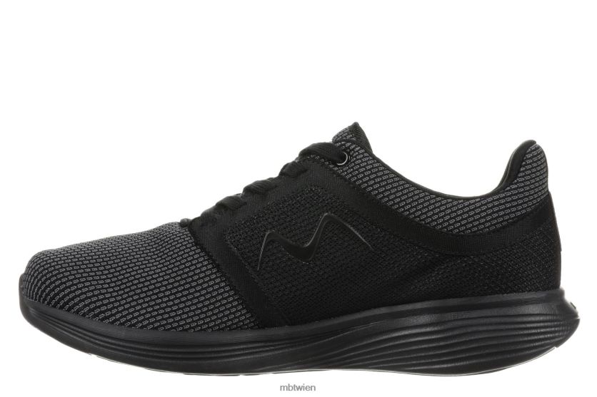 bei MBT Männer Yoshi Wanderschuhe Schwarz X6422073